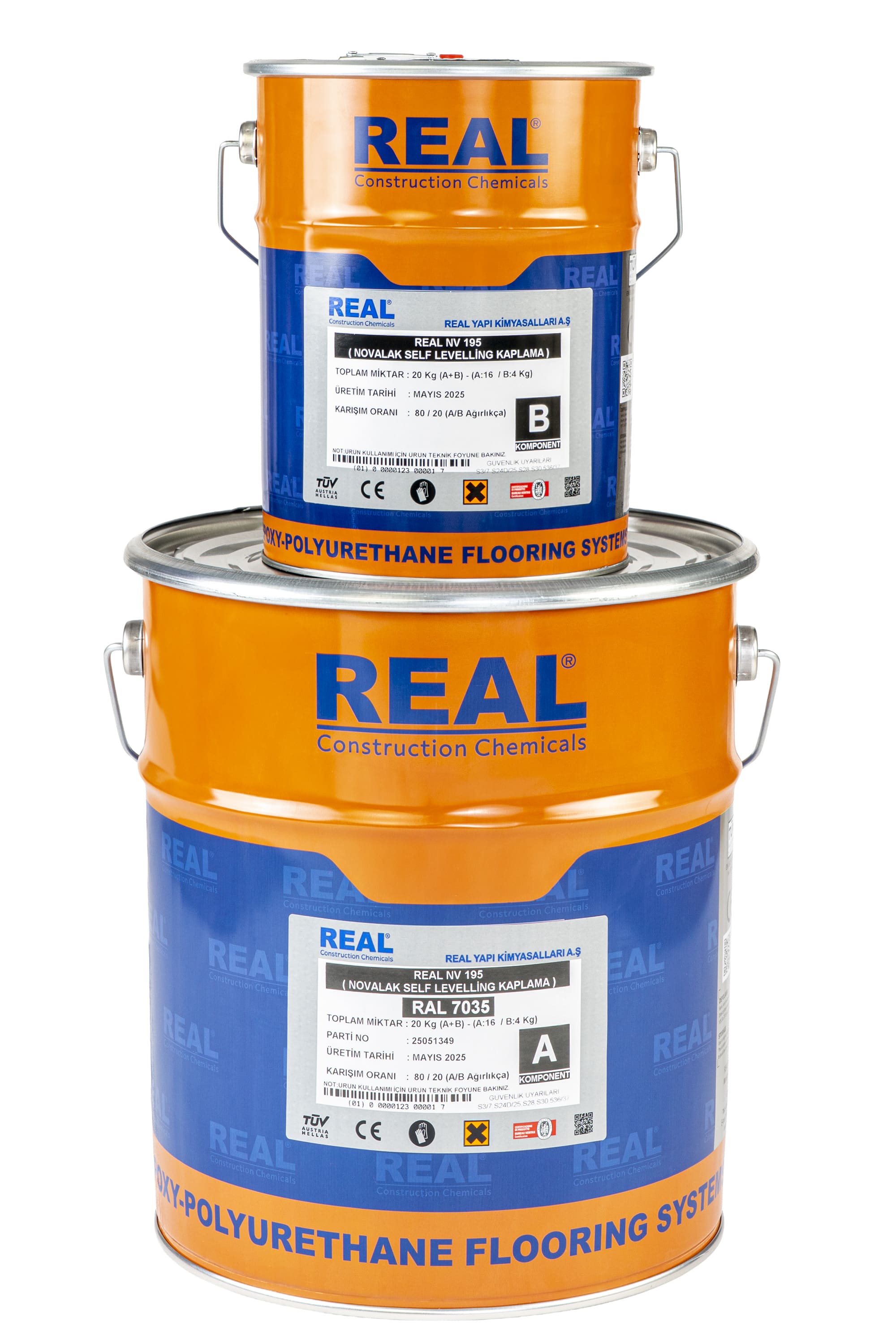 REAL NV 195 NOVALAK SELF LEVELLİNG KAPLAMA