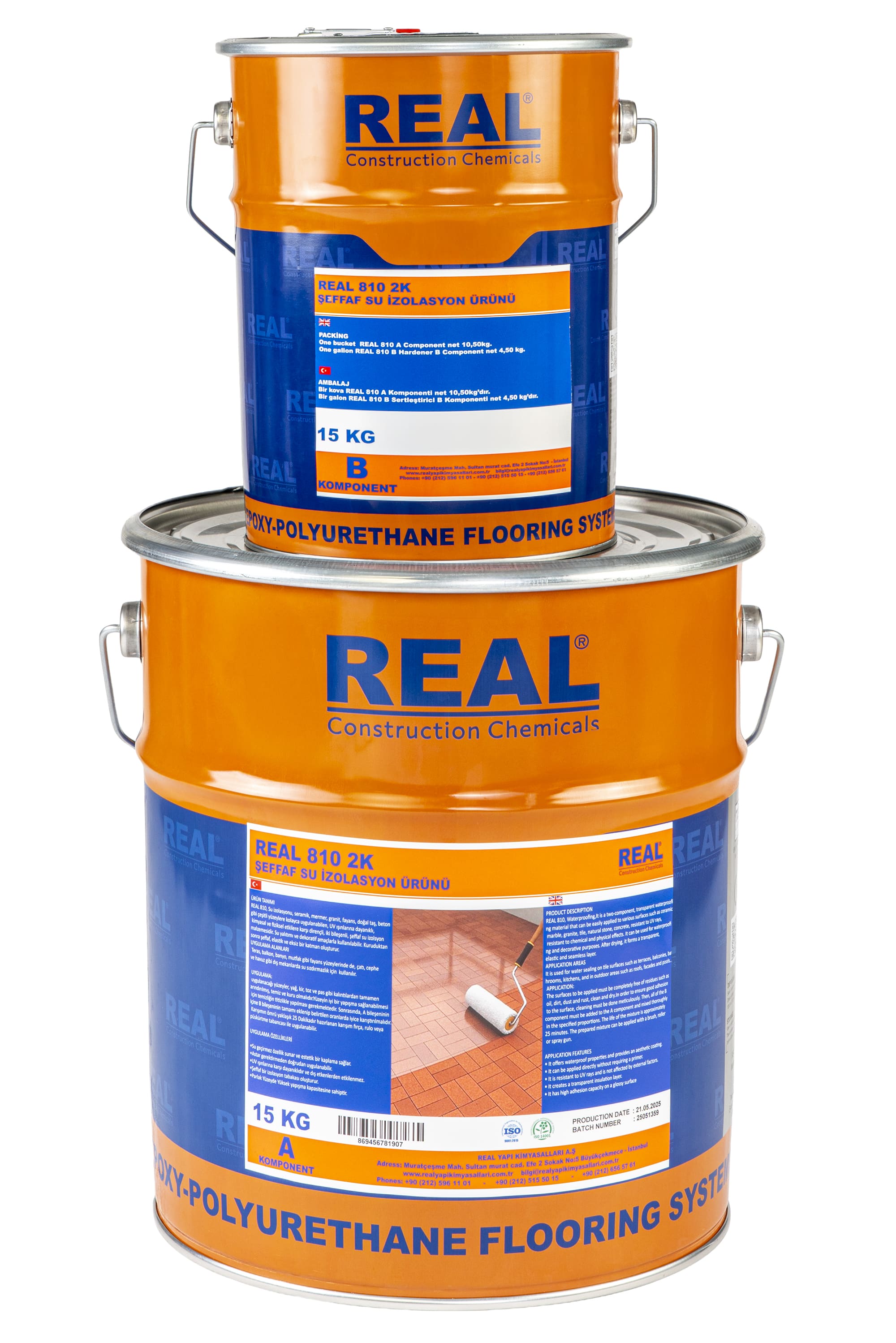 REAL 810 2K ŞEFFAF SU İZOLASYON